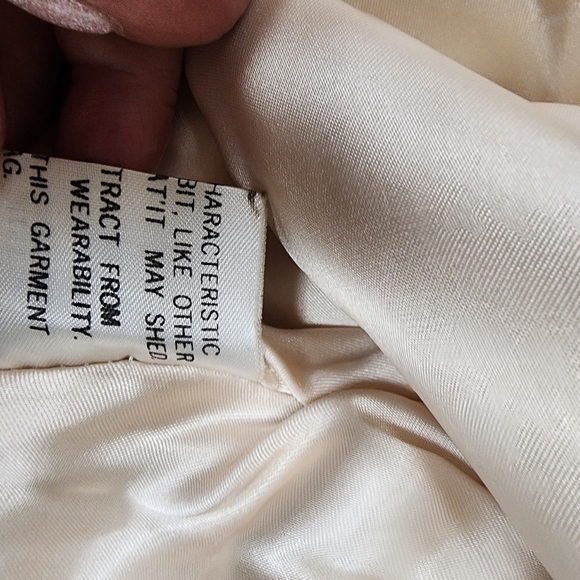 French Rabbit Fur Jackiet. - Picture 5 of 7